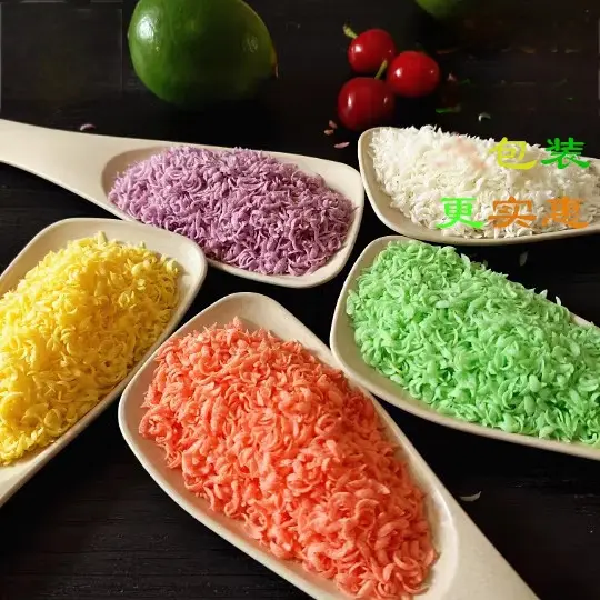 Green Panko Crescent Shape Crunchy Puffed BreadCrumbs (2)v0i